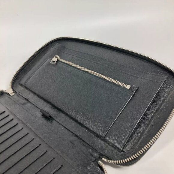 LOUIS VUITTON N48255 Damier Graphite Atholl Organizer Travel Case Clutch Wallet - Picture 6 of 15